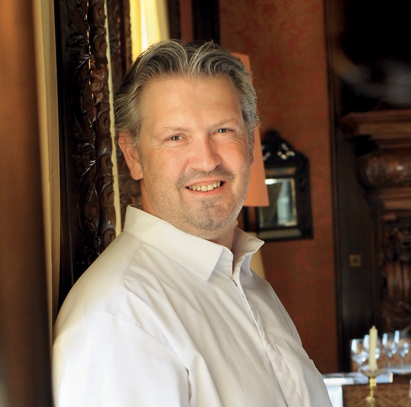Stéphane Andrieux, chef du restaurant Le Château de la Treyne à Lacave - Bonnes Tables du Lot