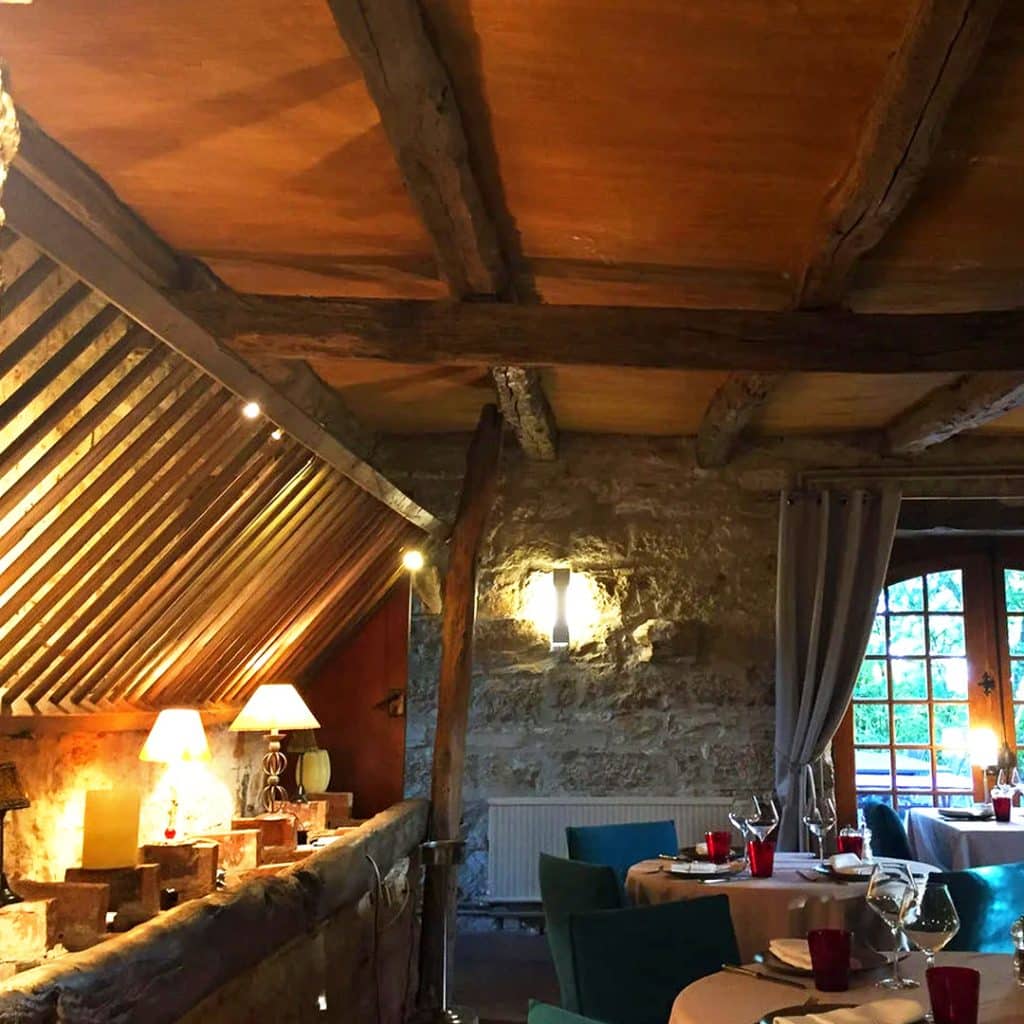 Salle du restaurant La Garenne à Cahors - Bonnes Tables du Lot