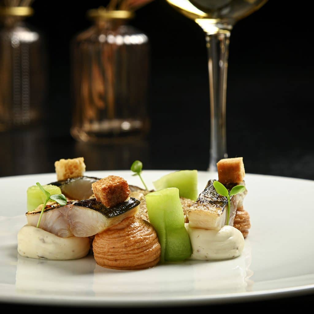 Assiette du restaurant L'O à la Bouche à Cahors - Bonnes Tables du Lot