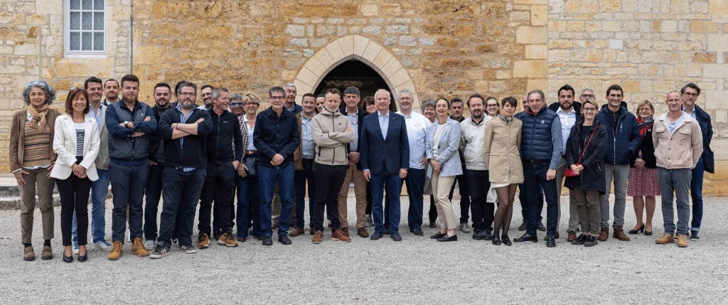 Photo des membres des Bonnes Tables du Lot